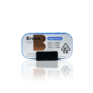 BREEZ - BREEZ - Capsule - Nighttime - CBD - CBN - Extra Strength Tablets - 250MG