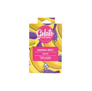 GELATO - Gelato - 1g Live Resin Cart - Banana Rntz