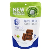 420 Mini | Milk Chocolate 1:1:1:1 | DOH | 10pk | 100mg THC : 100mg CBD : 100mg CBG : 100mg CBC