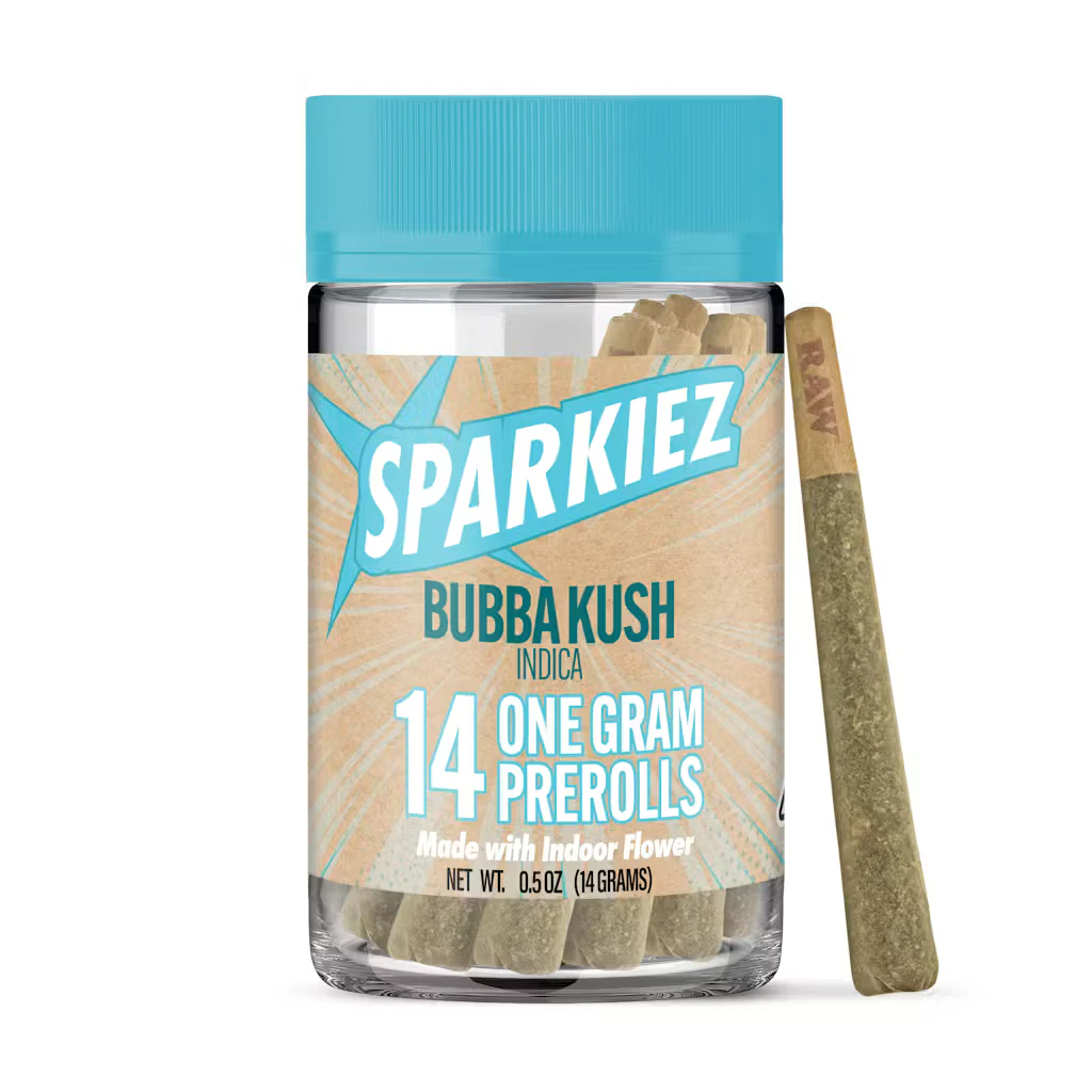 Sparkiez - Sparkiez | Bubba Kush 14g (Indica) - Pre-roll 14pk Main Image