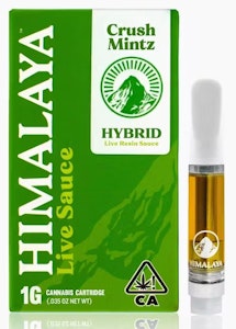 HIMALAYA - Himalaya Crushmintz LR (H) Vape Carts 1g