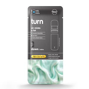 TURN - TURN | SIR MINTS A LOT LIVE RESIN - POD | CARTRIDGE | 1G