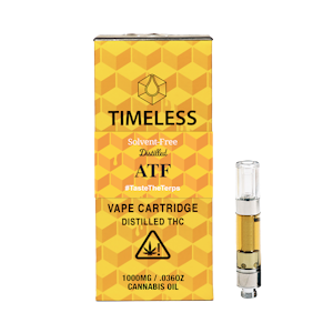 TIMELESS VAPES - TIMELESS - ALASKAN THUNDER FUCK 1 GRAM VAPE CART