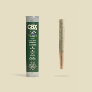 CANNABIOTIX - CBX - Kush Mountains - 0.75g Pre-Roll