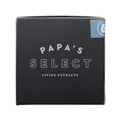 PAPA SELECT: ASHRAM KUSH 1G PREMIUM LIVE ROSIN
