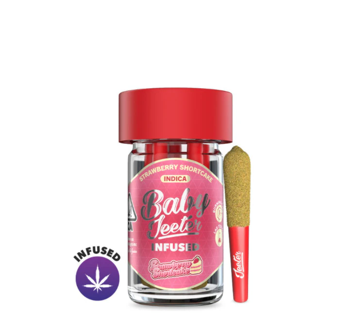 Jeeter - Jeeter - Strawberry Shortcake - 5pk Infused PreRolls Main Image