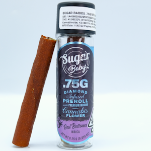 Sugar Baby - Red Bottoms .75g Infused Pre-Roll - Sugar Baby