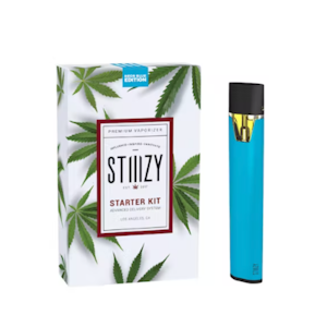 STIIIZY - Neon Blue Starter Kit Battery - STIIIZY