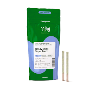 MFNY - Candy Rain x Super Runtz - Live Resin Infused Pre-rolls - 0.75g 2pk