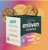 Enliven | 4ct Cookies | Variety Pack | 100mg