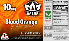 AAA Pharms | Blood Orange Lollipop | 10mg