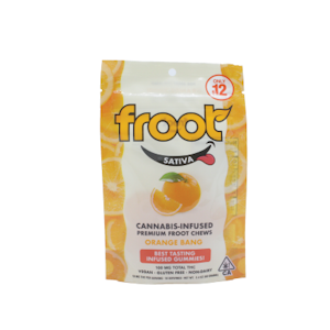 Froot - Orange Tangie 100mg 10 Pack  Gummies - Froot