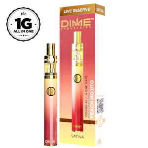 DIME INDUSTRIES - Dime Industries Peach Mojito Live Reserve Disposable 1g