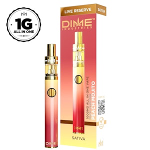 Dime Industries - Dime Industries Peach Mojito Live Reserve Disposable 1g