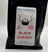 Black Cherry - 100mg RSO Gummies - Mighty Viking