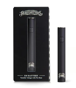 HEAVY HITTERS - [Heavy Hitters] Variable Voltage Battery -  Black