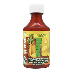 Lime Brand - 1,000mg THC Pineapple Syrup Tincture - Lime