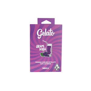 GELATO - Gelato - Flavor - Grape Soda - Vape Cart - 1.0g