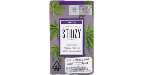 STIIIZY - Stiiizy - White Raspberry Pod 1g