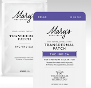 [Mary's Medicinals] THC Transdermal Patch - 20mg - Indica (I)
