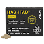 LEVEL 10pk HASHTAB 250mg SATIVA