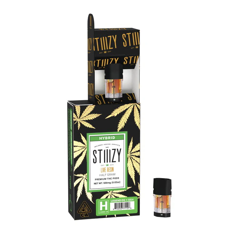STIIIZY - Stiiizy - Legend OG x GG4 - 0.5g Live Resin Pod Main Image