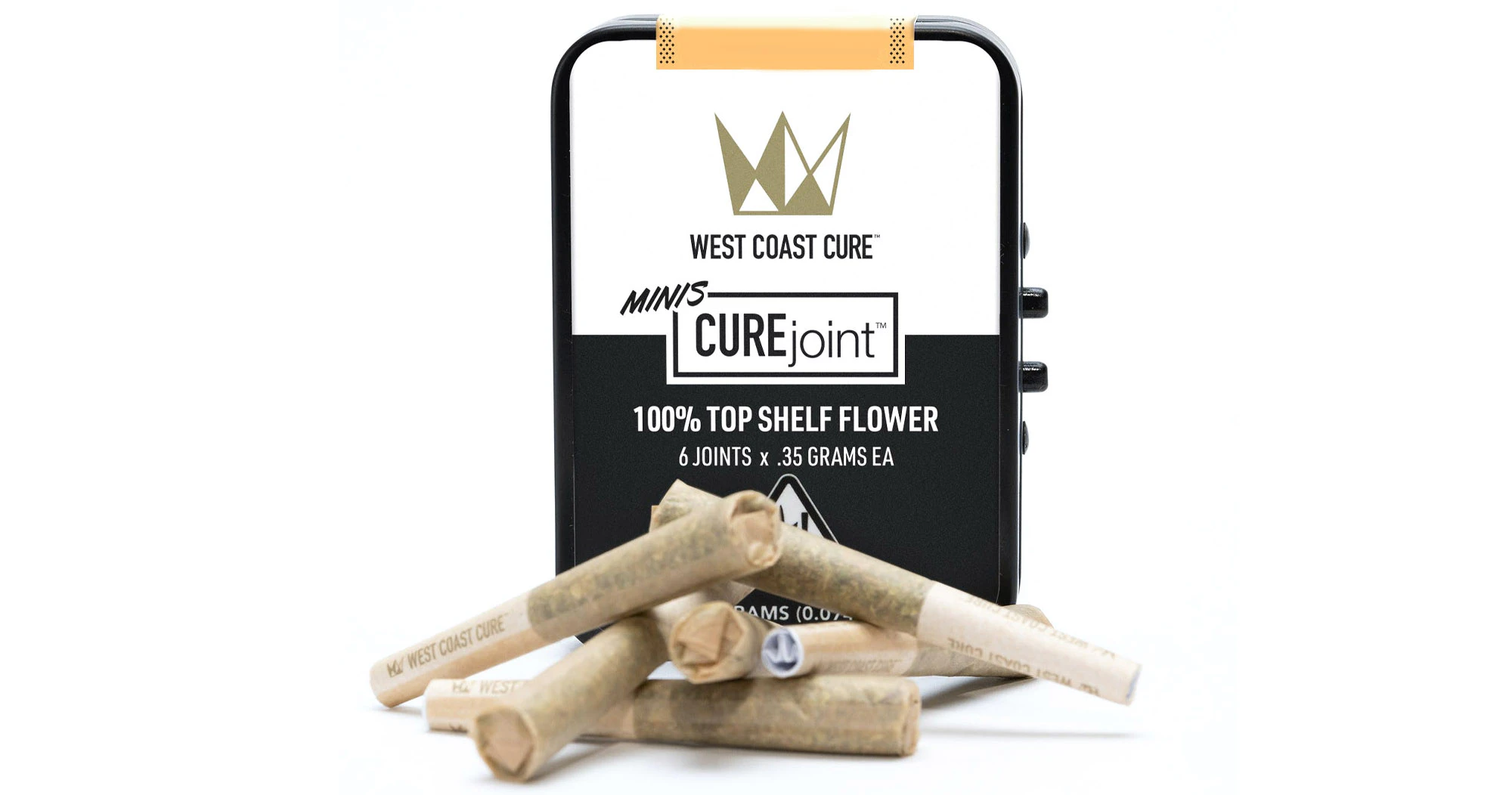 West Coast Cure - West Coast Cure - Sativa Mix CUREjoint Mini Pre-Rolls - 6ct Main Image
