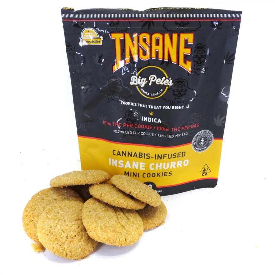 Big Pete's Treats - Big Pete's - 10pk 100mg - Insane Churro Indica Main Image
