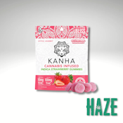 Strawberry Indica - 100mg Gummies