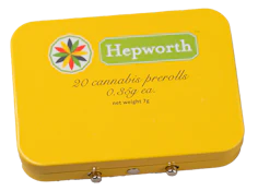 Hepworth | Mendo Purps | 20pk Pre-Roll | 7g Indica 