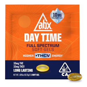 AbsoluteXtracts | Day Time | 1:1 THC:THCV | Soft Gel | Single | 10mg