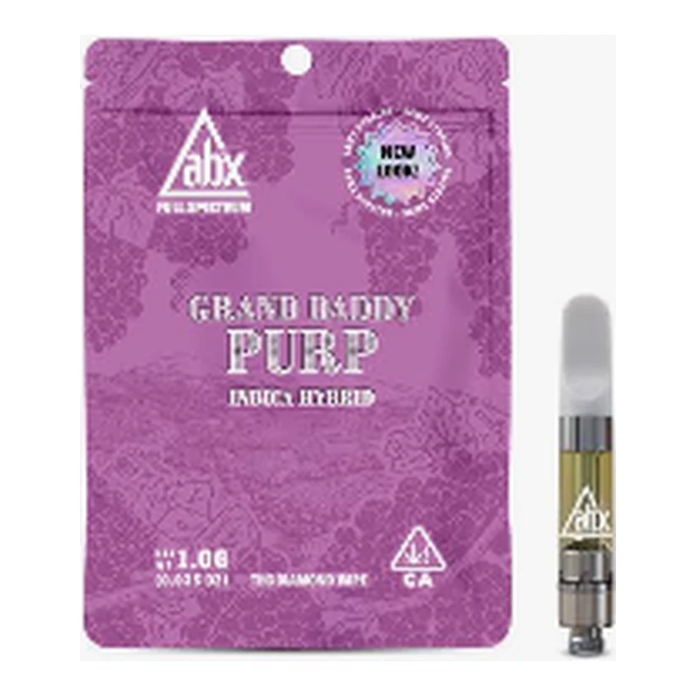 ABX / absoluteXtracts - AbsoluteXtracts | Grand Daddy Purple | HIgh Potency Cartridge | 1g Main Image