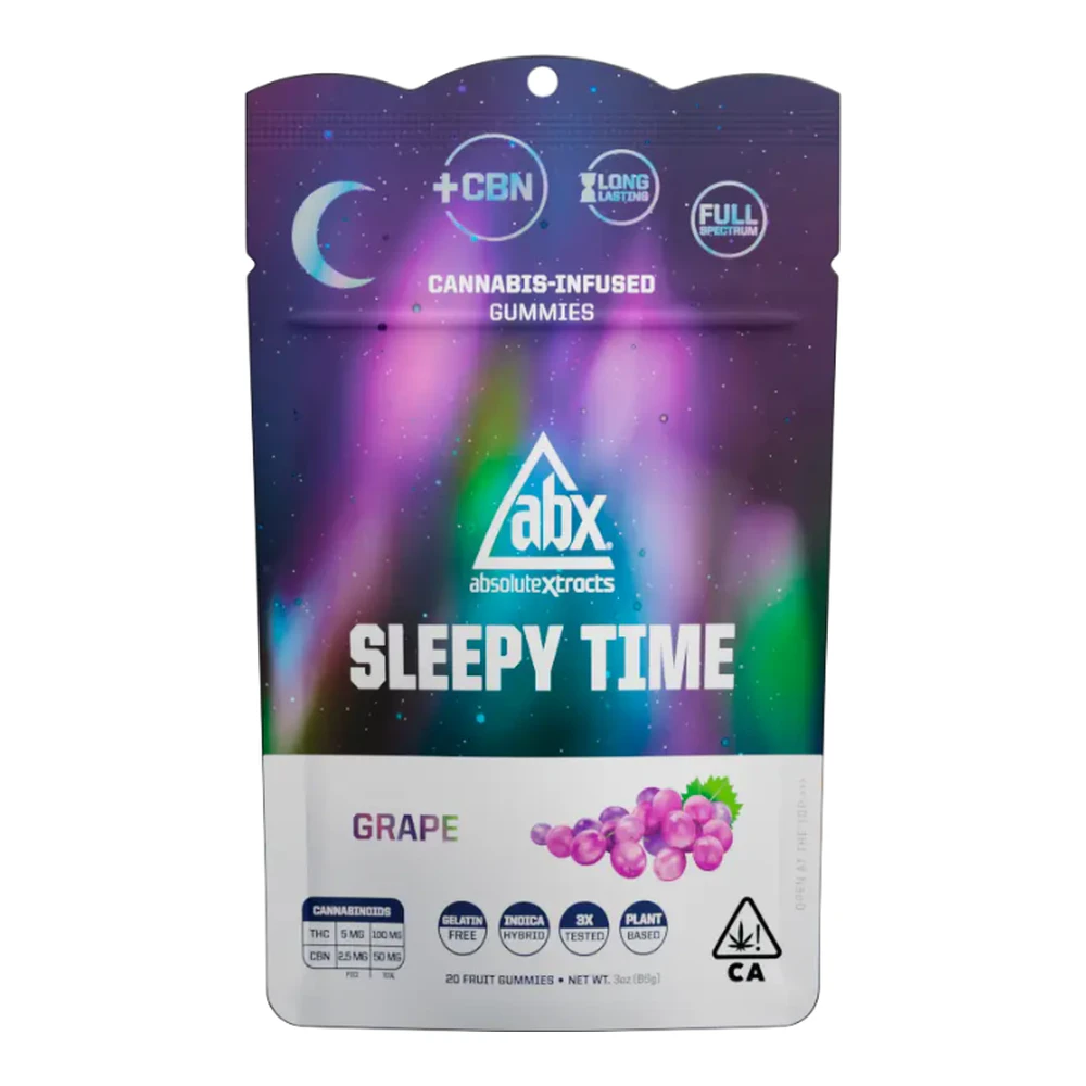 ABX / absoluteXtracts - AbsoluteXtracts | Sleepy Time | Grape | Gummies | 100mg Main Image
