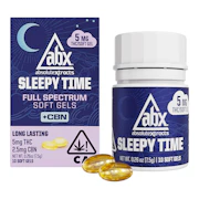 AbsoluteXtracts | Sleepy Time | Solventless + CBN | Soft Gels 5mg | 10pk | 50mg