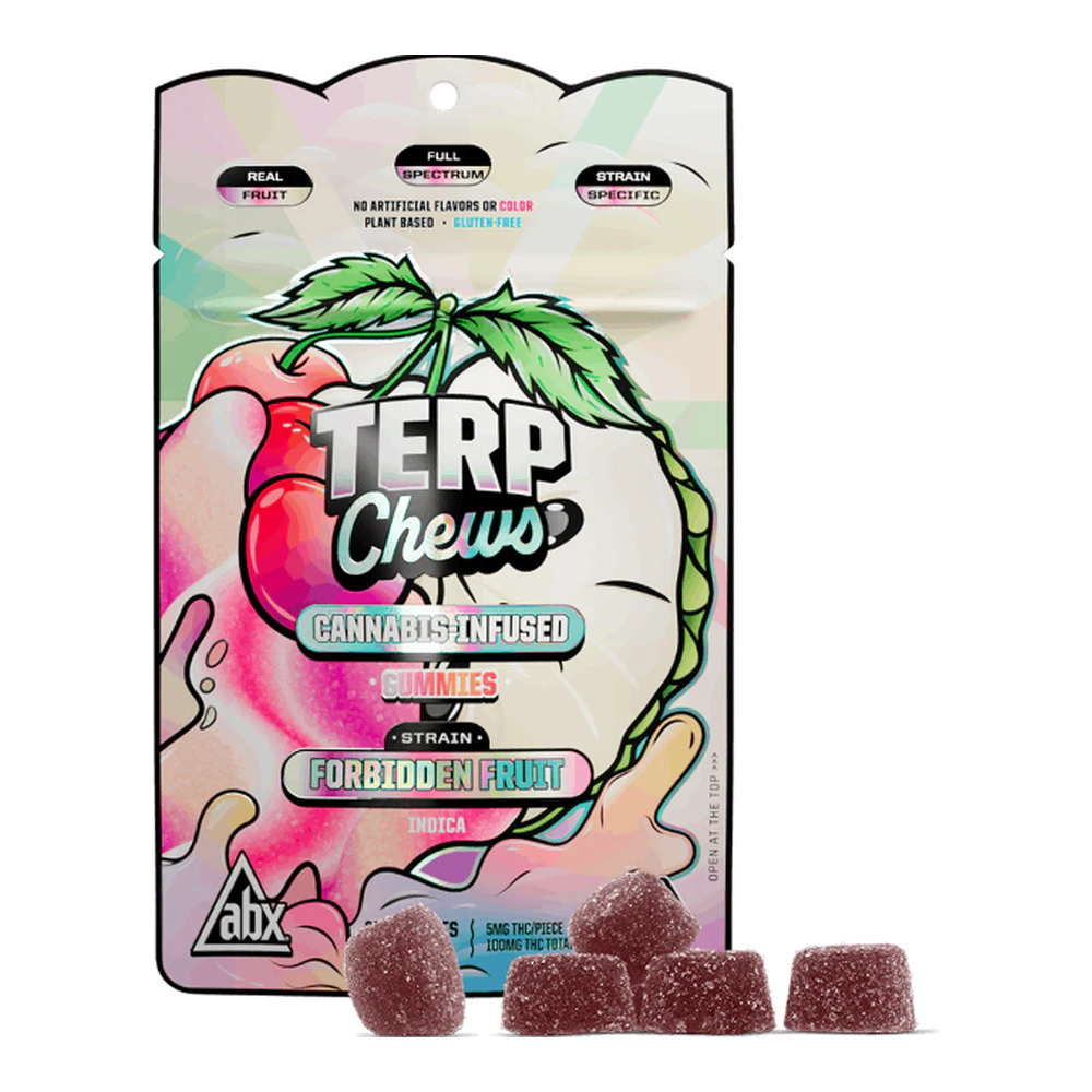 ABX / absoluteXtracts - AbsoluteXtracts | Terp Chews | Forbidden Fruit | Gummies | 100mg Main Image
