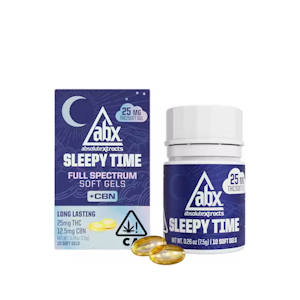 ABSOLUTE XTRACTS - ABX Sleepy Time Soft gels (10x25mg) 250mg