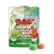 ABX Dab Duo Rosin Sour Apple + Watermelon Gummies 100mg