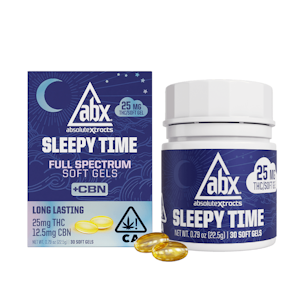 ABSOLUTE XTRACTS - ABX Sleepy Time Soft gels (30x25mg) 750mg