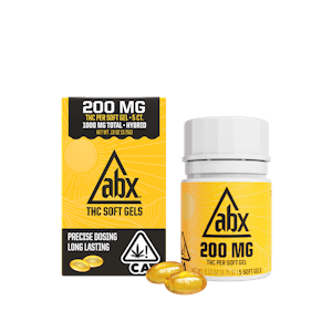 Absolute Extracts - [ABX] THC Soft Gels - 200mg - 5ct (H)