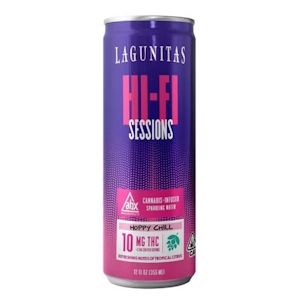 Hi-Fi Sessions - Hi-Fi Sessions Hoppy Chill Infused Sparking Water 12oz 10mg
