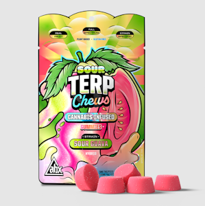 ABSOLUTE XTRACTS - ABX Terp Chews Sour Guava Gummies 100mg
