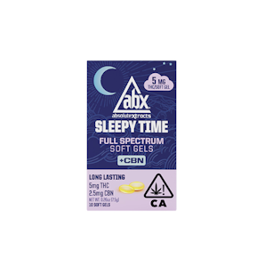 ABSOLUTE XTRACTS - ABX Sleepy Time Soft gels (10x5mg) 50mg