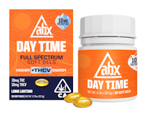 ABX | Day Time | 1:1 THC:THCV Soft Gel 30pk | 300mg ​
