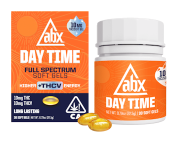 ABSOLUTE XTRACTS - ABX | Day Time | 1:1 THC:THCV Soft Gel 30pk | 300mg ​