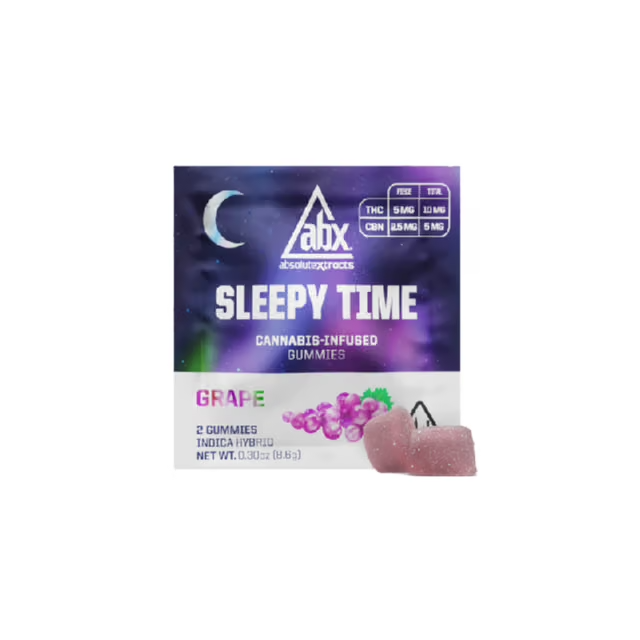 ABX | Grape | Sleepy Time Gummies | 2pk