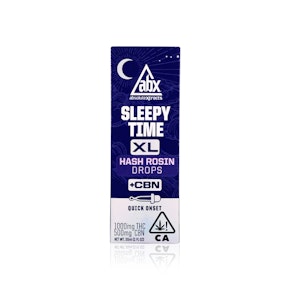ABX - Tincture - Sleepy Time - XL - Hash Rosin Drops + CBN - 30ml - 1000MG