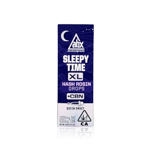 ABX  - ABX - Tincture - Sleepy Time - XL - Hash Rosin Drops - CBN - 30ML - 1000MG