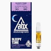 ABSOLUTE XTRACTS: Sleepy Time 1g CBN Cart (I/H)