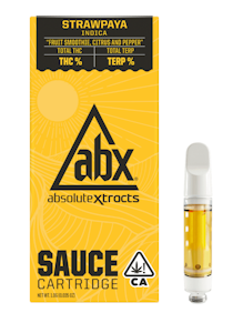ABSOLUTE XTRACTS - ABX | Strawpaya | Sauce Cartridge | 1g