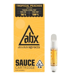 ABX - ABX - 1g Sauce Cart - Tropical Peaches